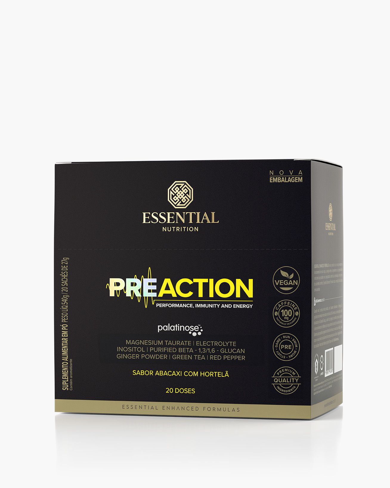 Pre-Action Energy Drink Abacaxi