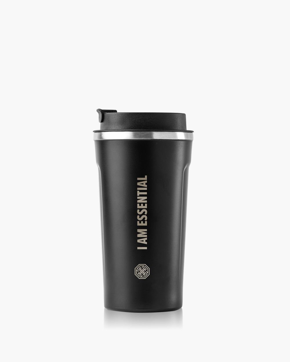 Copo Térmico I Am Essential Preto