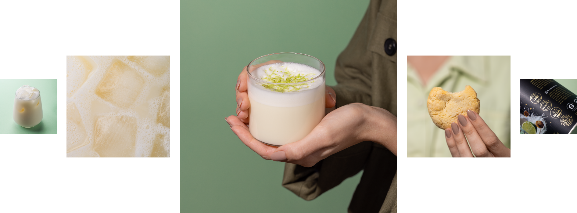 banner com diversas imagens do Cookie & Lime Whey da Essential Nutrition