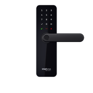 Fechadura Inteligente de Embutir Intelbras com Maçaneta MFR 3000 V